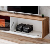 Living DALLAS E RSW DLE Genarom AM Alb / Stejar Sterling